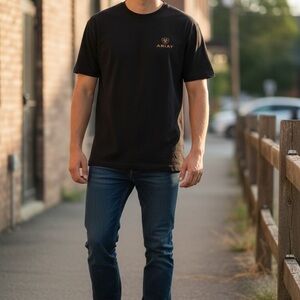 Ariat Premium Goods Graphic Tee Black Men’s